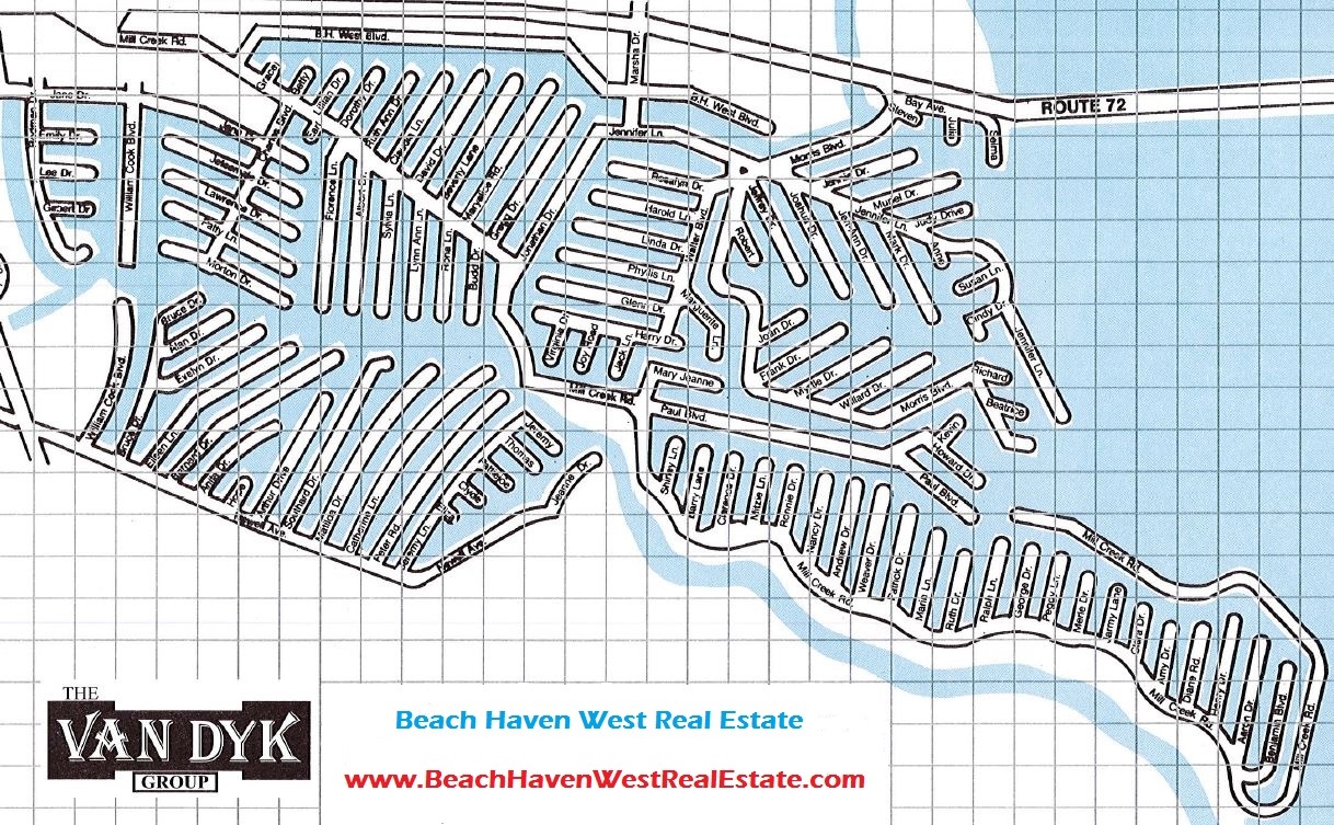 Beach Haven West Map | Beach Haven West Real Estate | Beach Haven West Home Sales